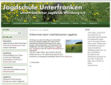 Tablet Screenshot of jagdklub-unterfranken.de